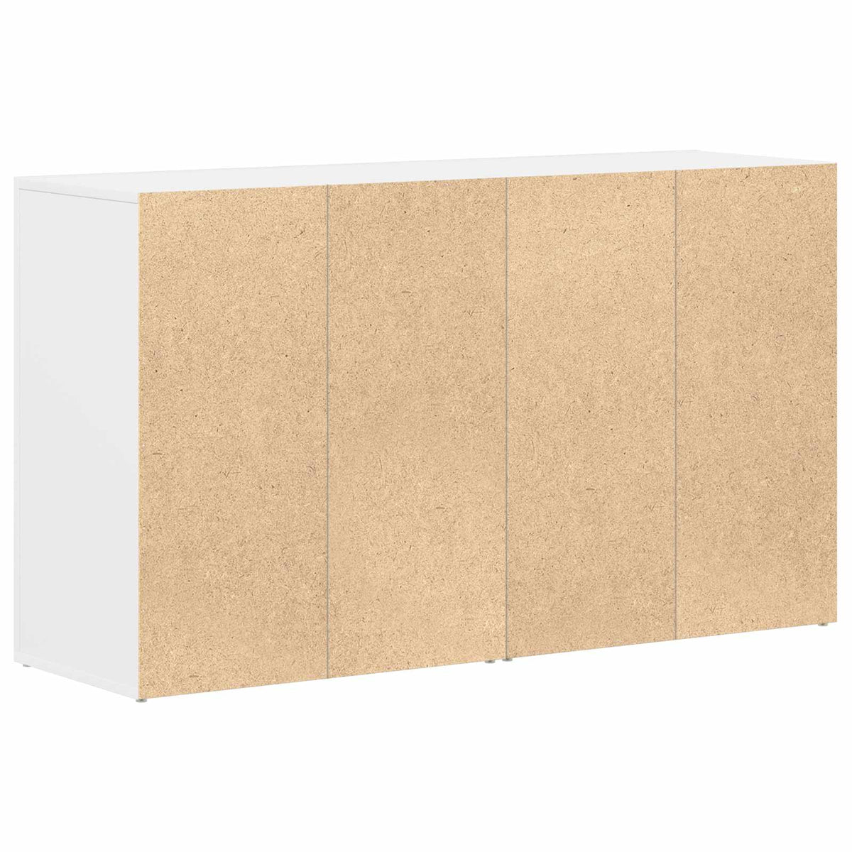 Kumode ar atvilktnēm Balta 120 x 36 x 69 cm Apstrādāta koksne