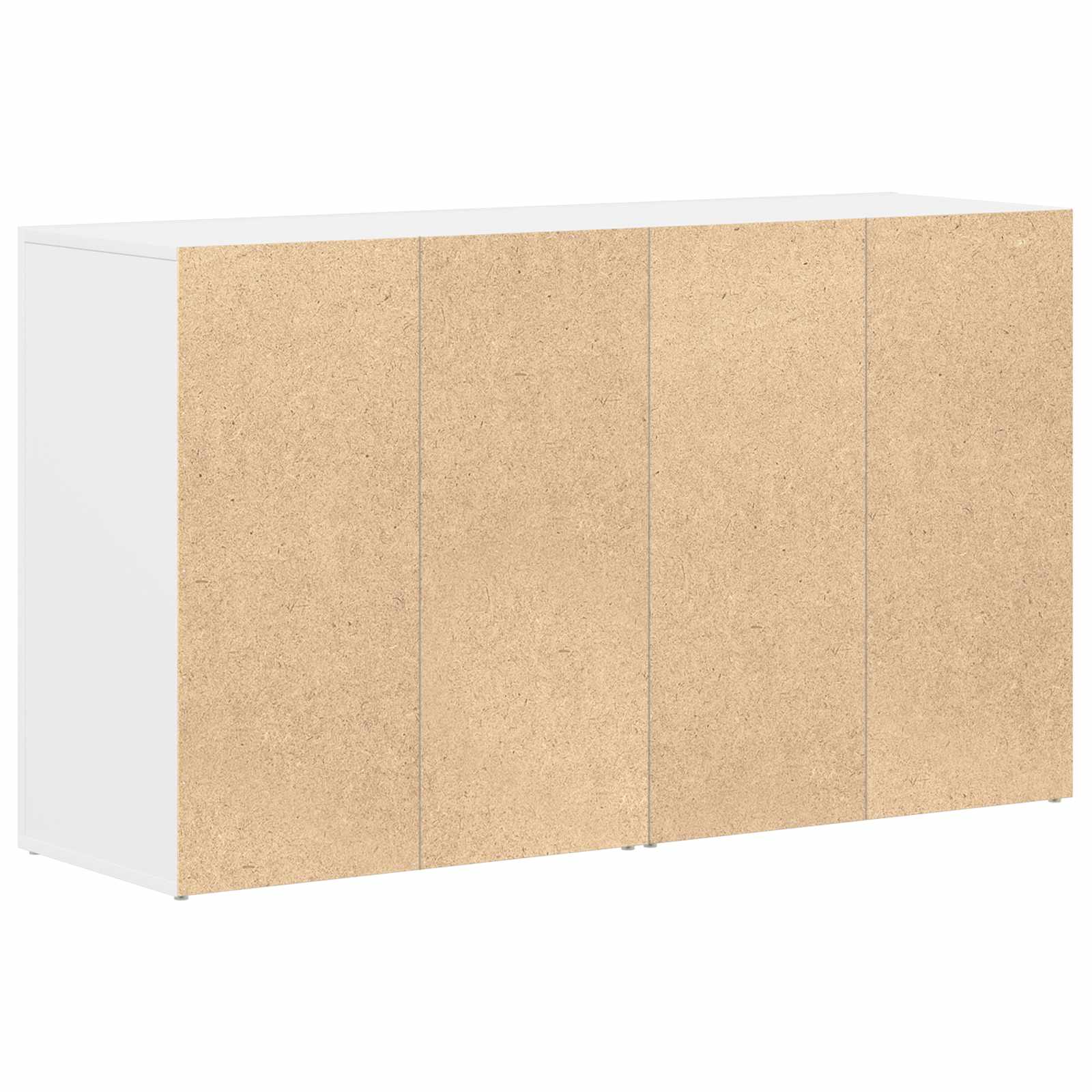 Kabalas su stalčių Balta 120 x 36 x 69 cm Apdirbta mediena
