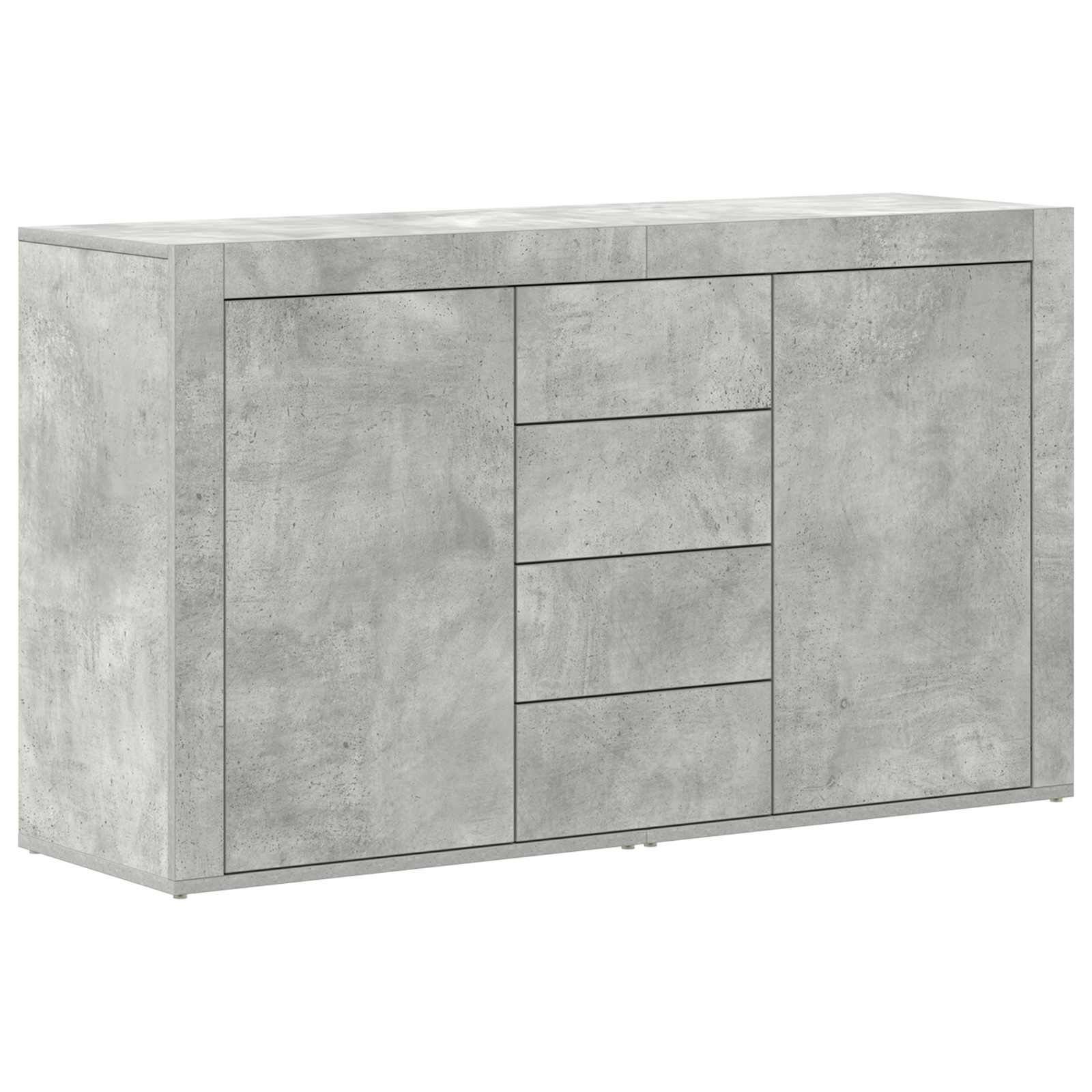 Kabalas Betono pilka 120 x 36 x 69 cm Apdirbta mediena