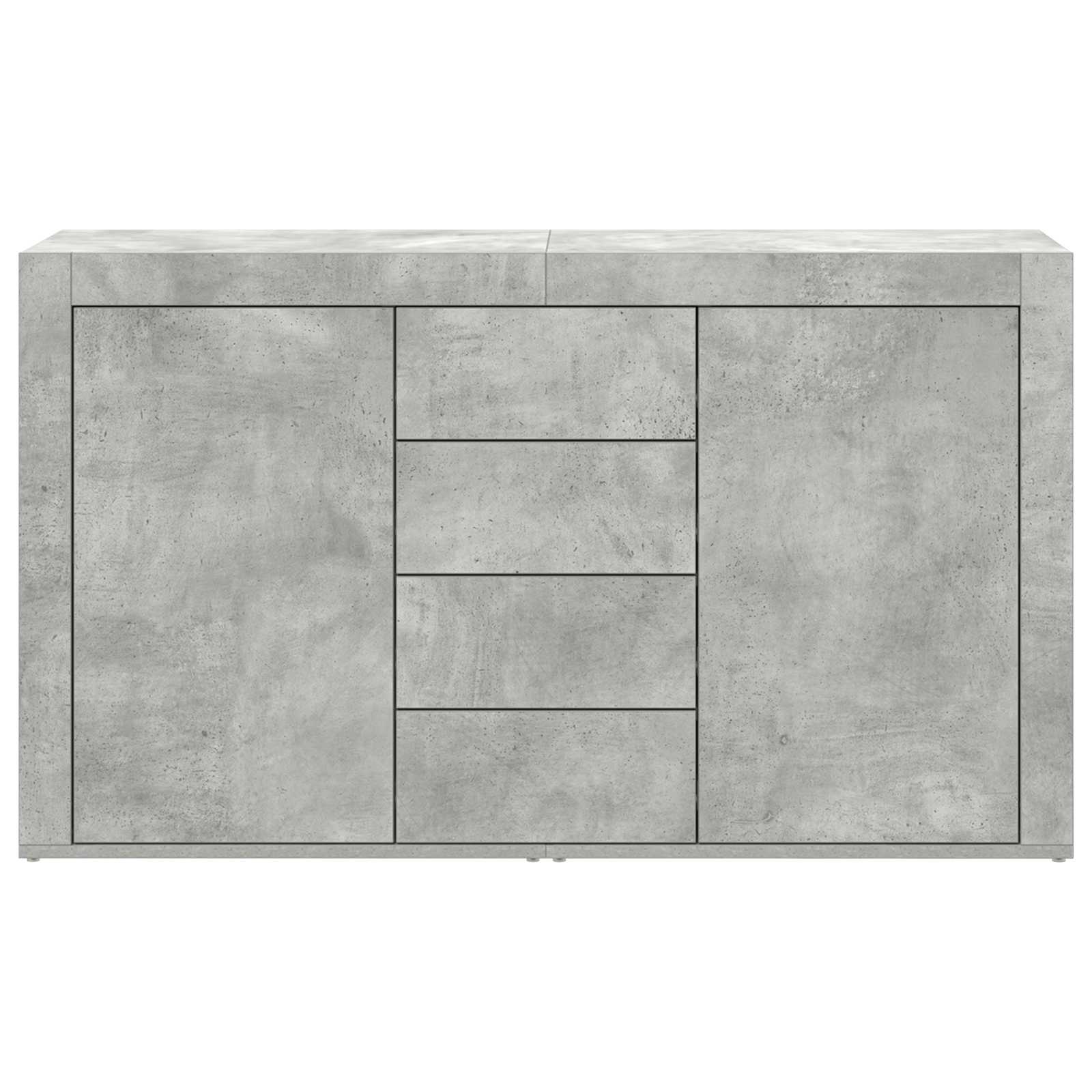 Kabalas Betono pilka 120 x 36 x 69 cm Apdirbta mediena
