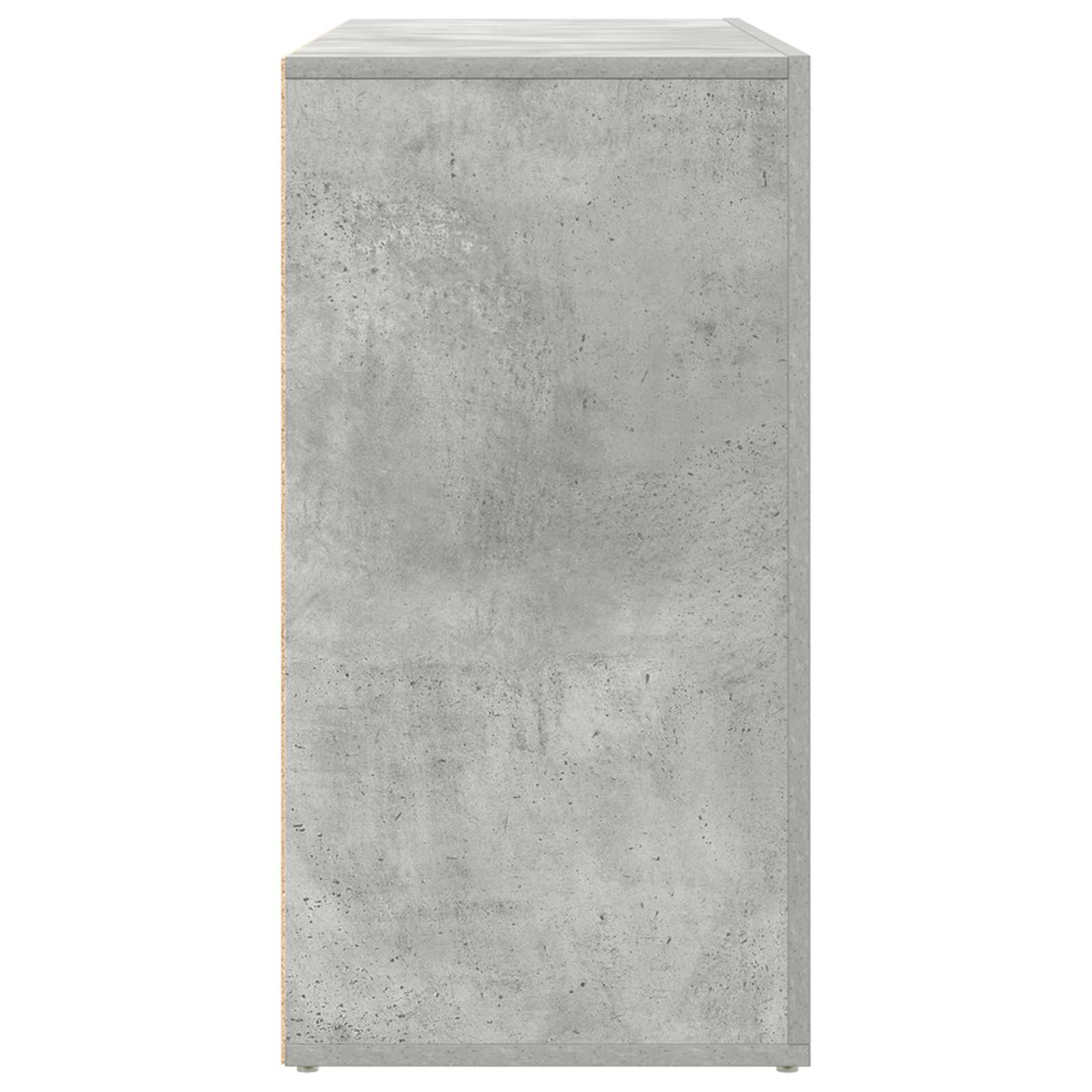 Kabalas Betono pilka 120 x 36 x 69 cm Apdirbta mediena