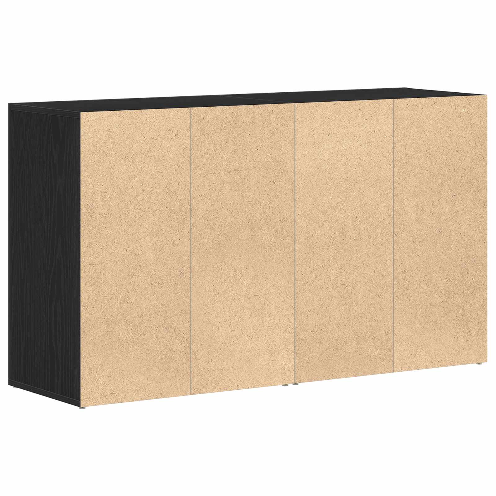 Kumode Melns ozols 120 x 36 x 69 cm Apstrādāta koksne