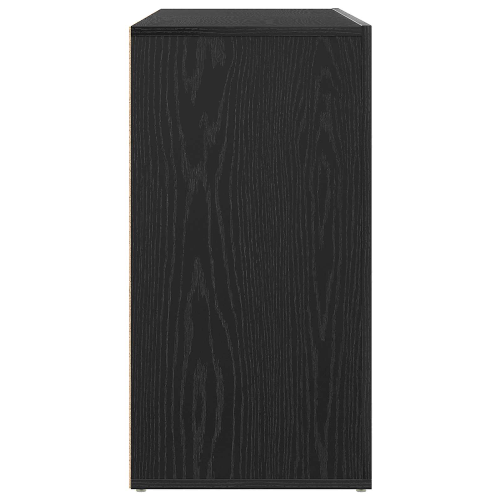 Kumode Melns ozols 120 x 36 x 69 cm Apstrādāta koksne