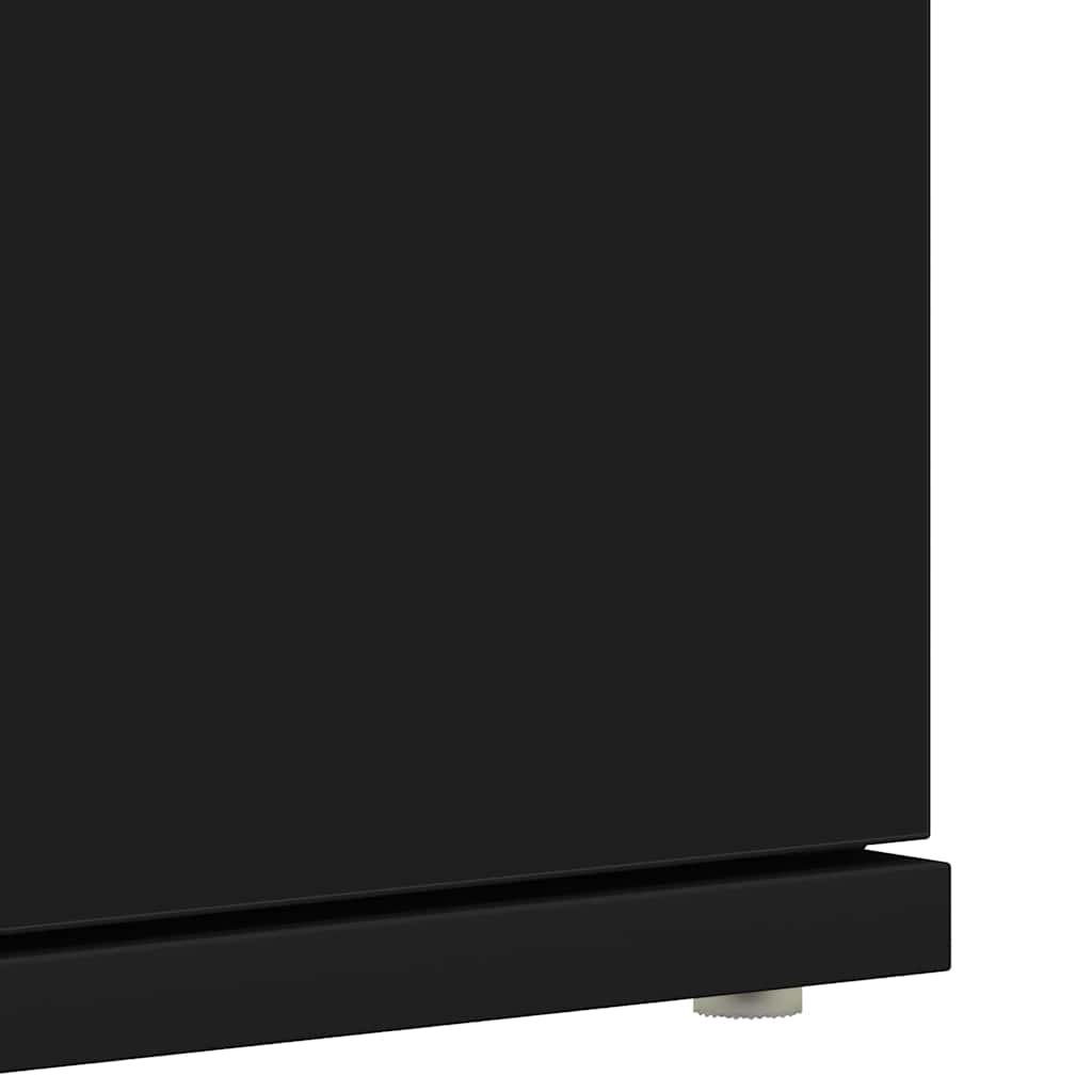 Batu skrynia su durimis Juoda 80 x 39 x 180 cm Apdirbta mediena