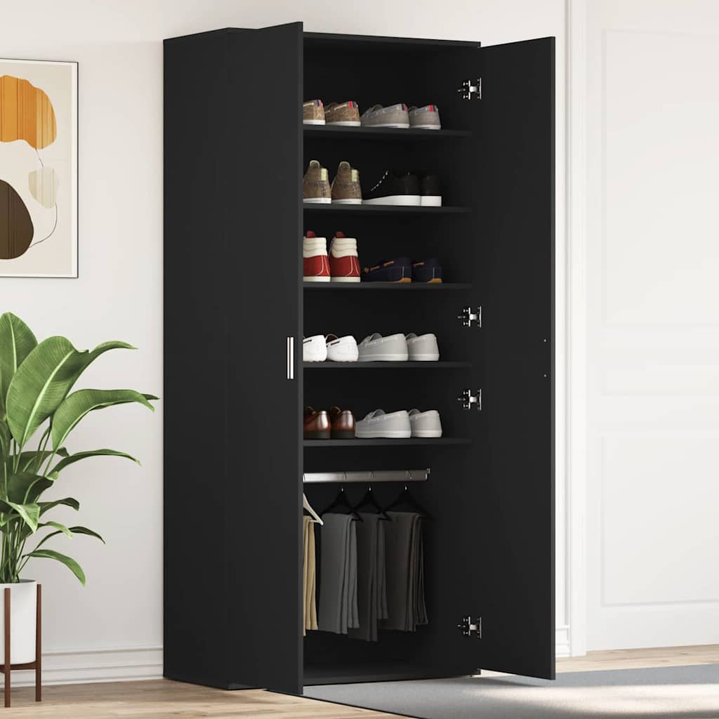 Batu skrynia su durimis Juoda 80 x 39 x 180 cm Apdirbta mediena