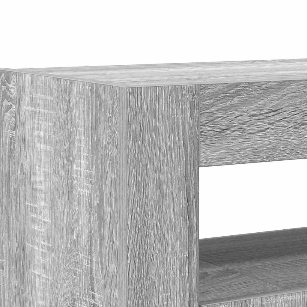 Bufetas Pilkas sonoma Inžinerinė mediena 116 x 30 x 75 cm Bufetas
