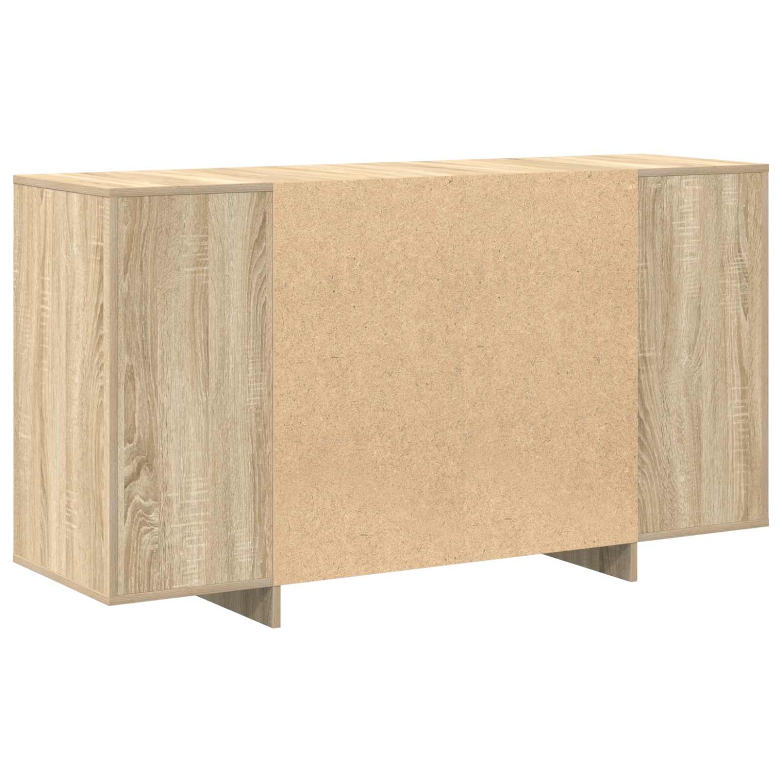 Sonoma Oak Sideboard Engineered wood 135 x 41 x 75 cm