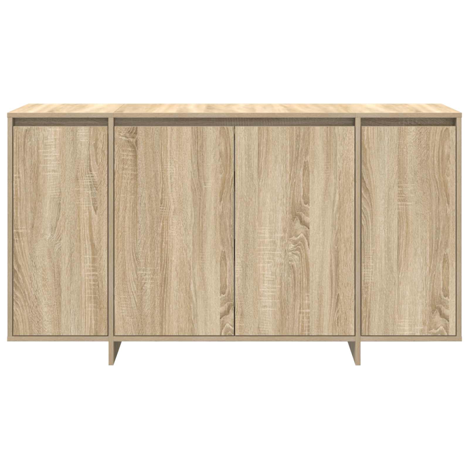 Sonoma Oak Sideboard Engineered wood 135 x 41 x 75 cm