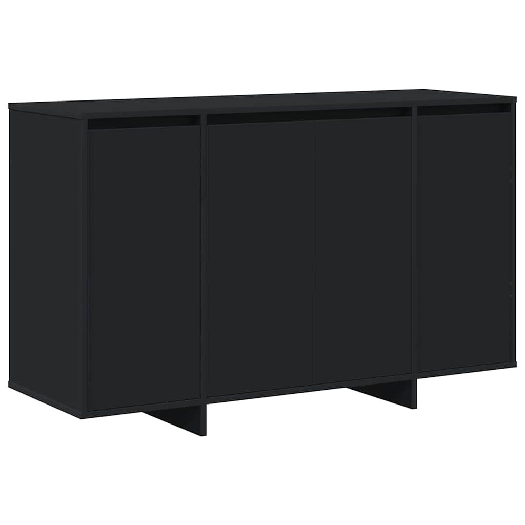 Juoda spintelė Juoda Inžinierinė mediena 120 x 41 x 75 cm