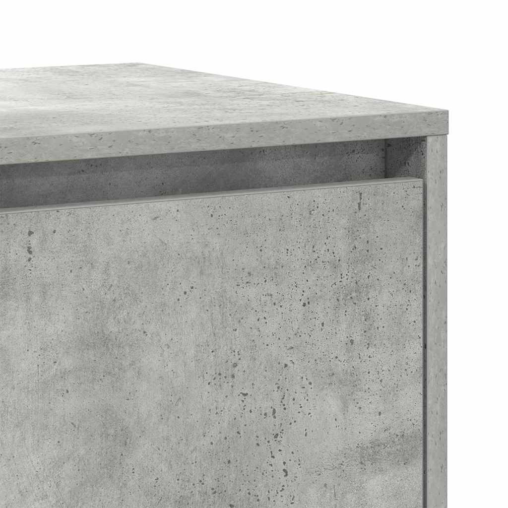 Betono pilkas bufetas Betono pilkas Inžinerinė mediena