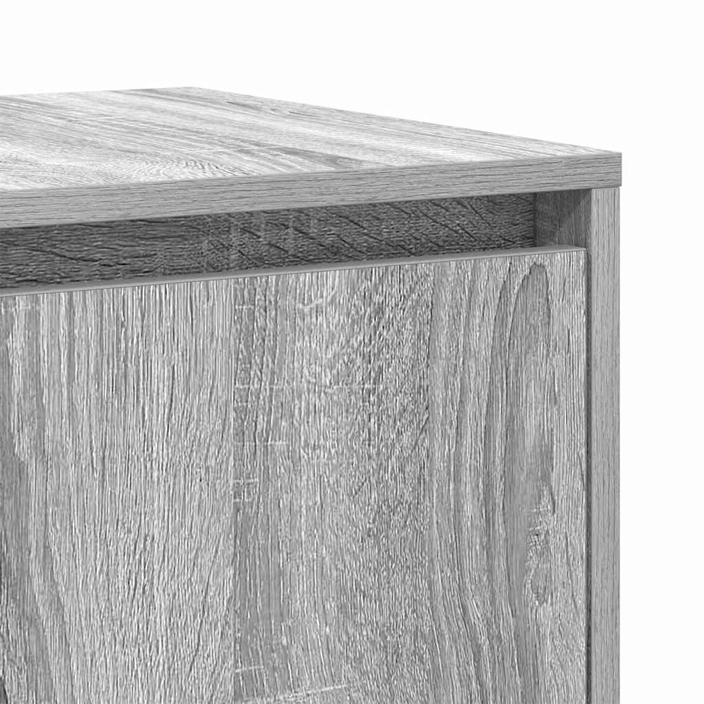 kabalas pilkas sonoma inžinerinė mediena 120 x 41 x 75 cm