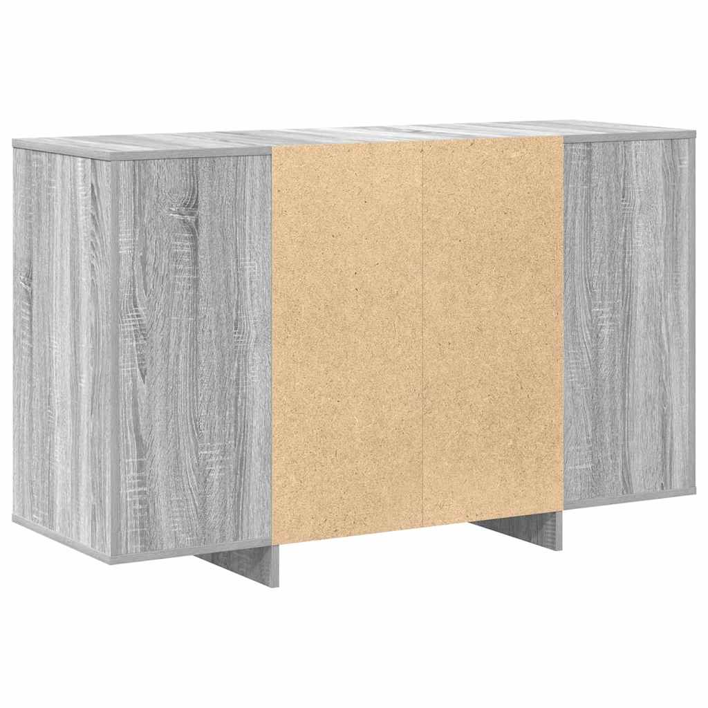 kabalas pilkas sonoma inžinerinė mediena 120 x 41 x 75 cm