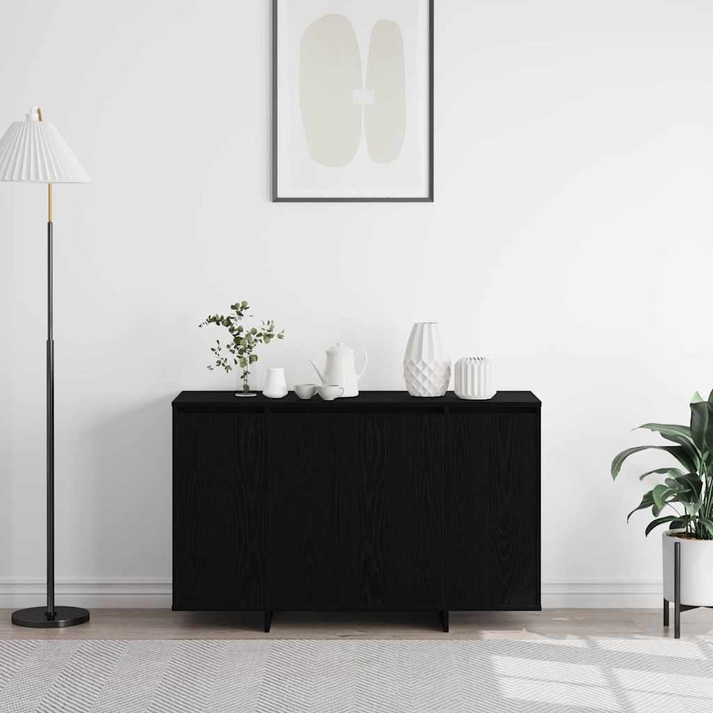 Kabalas juoda ąžuolo 120 x 41 x 75 cm Apdirbta mediena