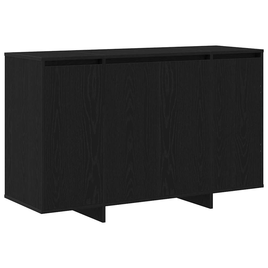 Kabalas juoda ąžuolo 120 x 41 x 75 cm Apdirbta mediena