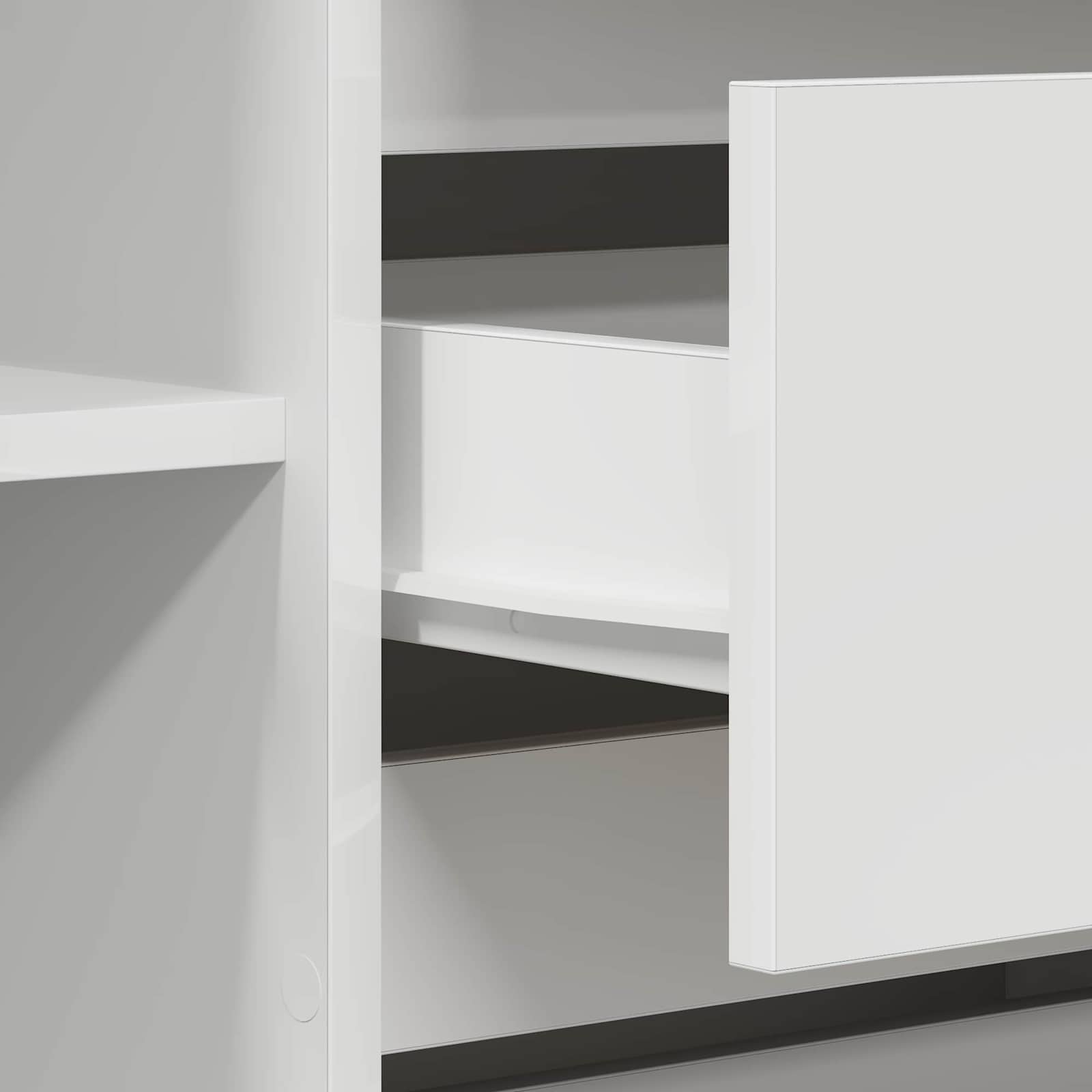Console Table with Drawer White 120 x 41 x 75 cm Engineered Wood