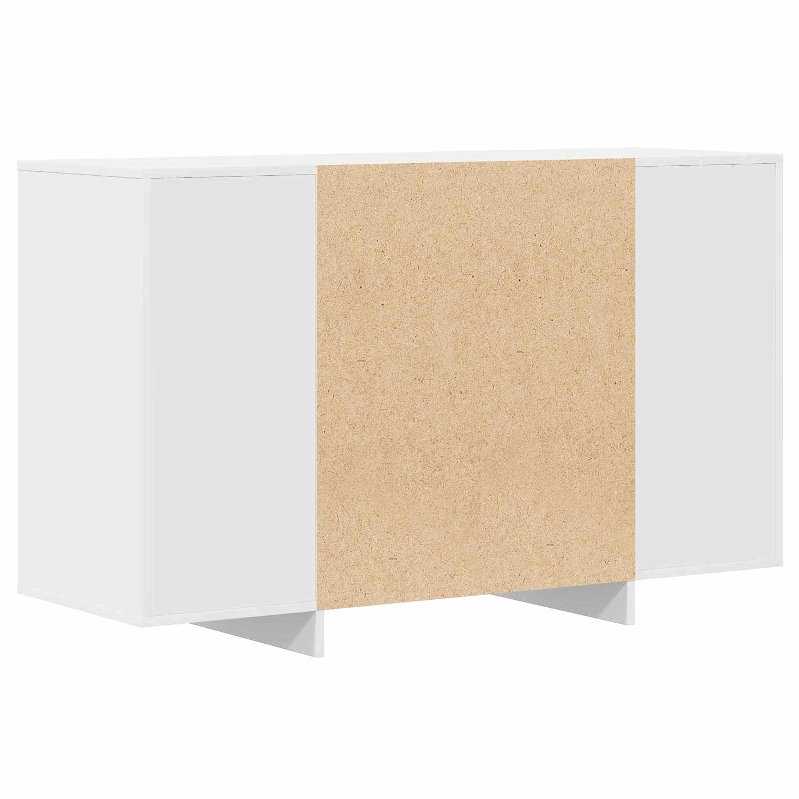 Console Table with Drawer White 120 x 41 x 75 cm Engineered Wood
