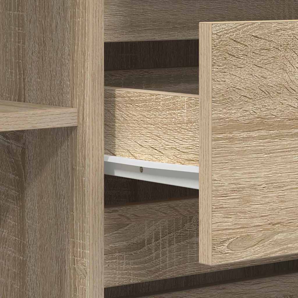 Kumode Sonoma ozols 120 x 41 x 75 cm Inženierijas koksne