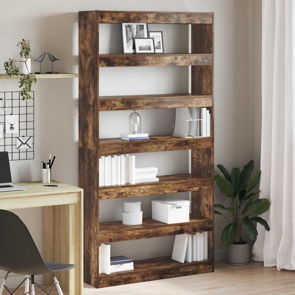Bookcase Brown Engineered Wood