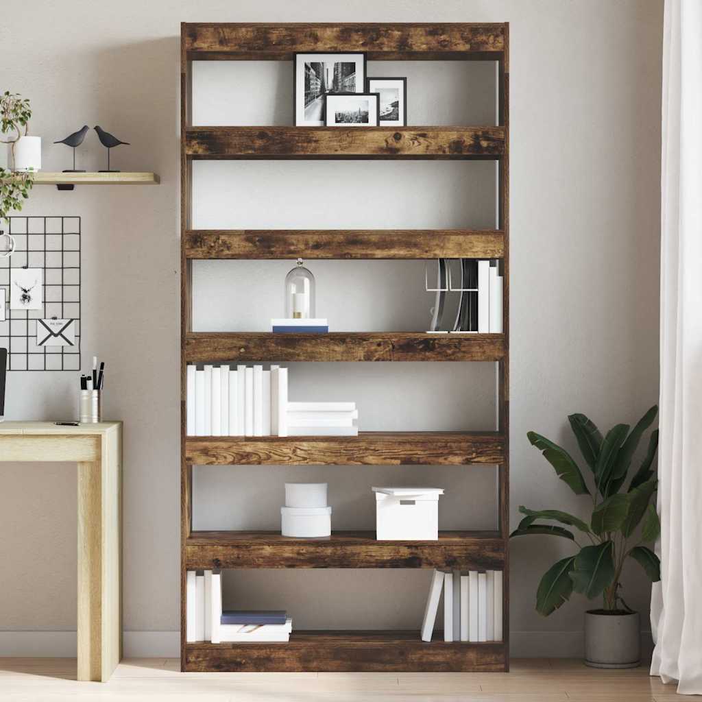 Bookcase Brown Engineered Wood