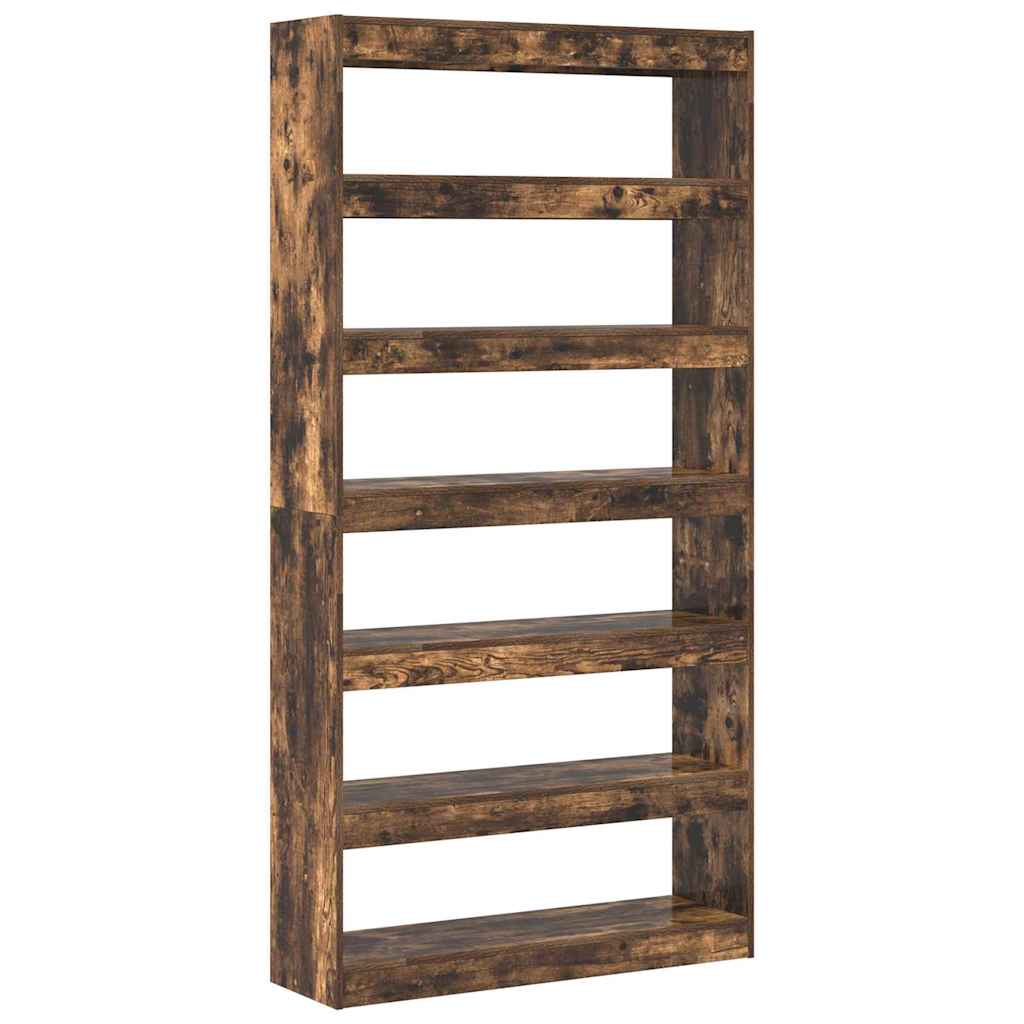 Bookcase Brown Engineered Wood