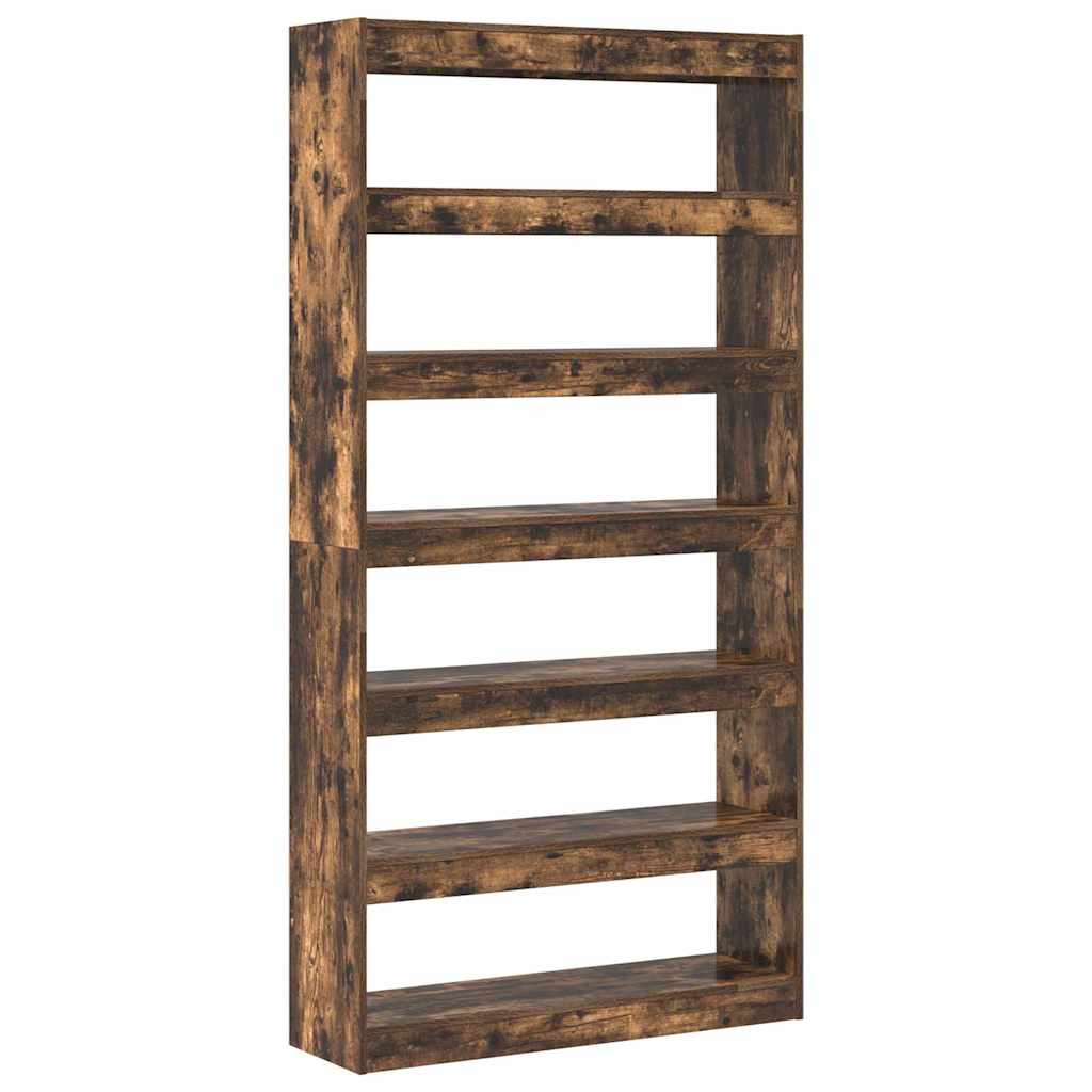 Bookcase Brown Engineered Wood
