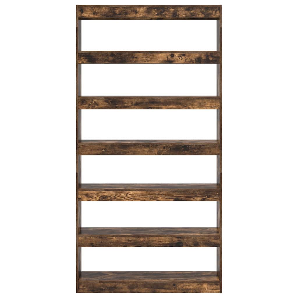 Bookcase Brown Engineered Wood