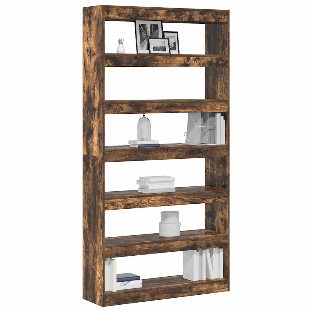 Bookcase Brown Engineered Wood