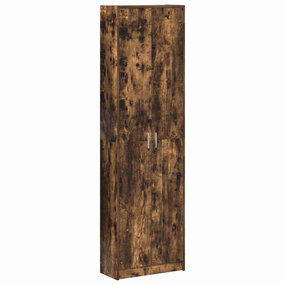 Wardrobe Smoked oak 55x25x189 cm Particle board