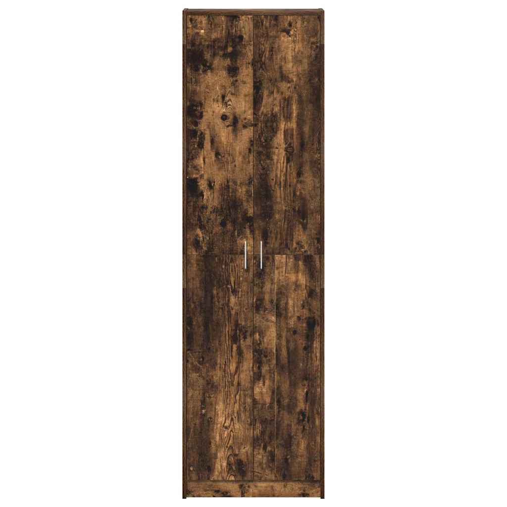 Drabužinė Rūkytas ąžuolas 55x25x189 cm Medienos drožlių plokštės