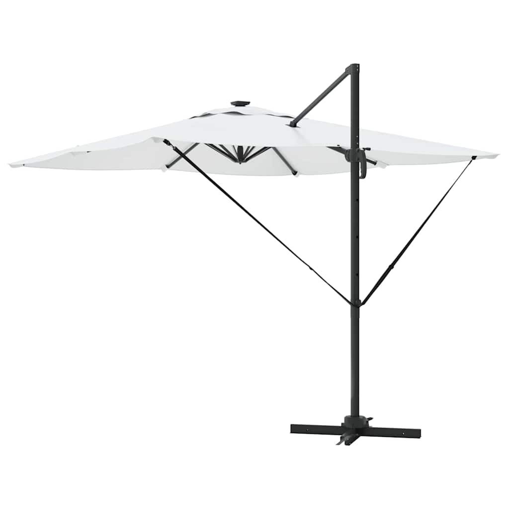 Sodo skėtis LED EATON, smėlinė, 286x284x270cm