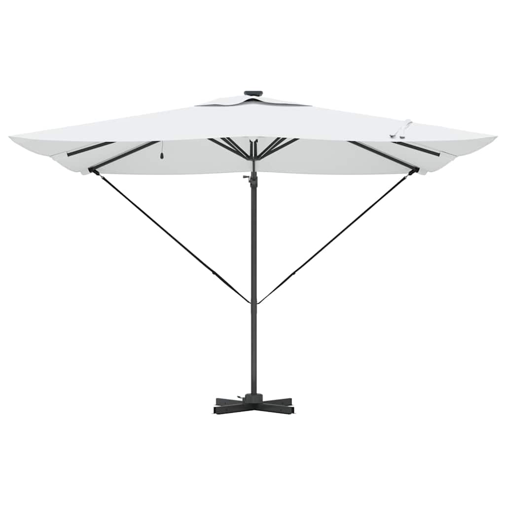 Sodo skėtis LED EATON, smėlinė, 286x284x270cm