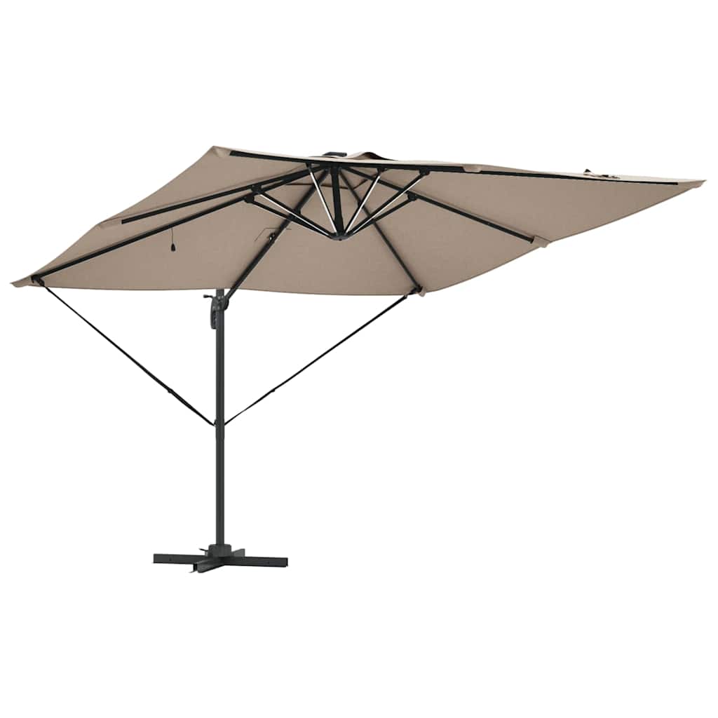 Sodo skėtis EDGAR, taupe, 286x284x270cm