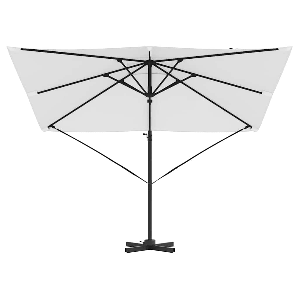 Dārza lietussargs ELLIS, smilškrāsas, 286x284x265cm