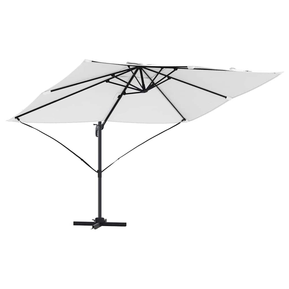 Cantilever Umbrella Sand Polyester Large Tilt