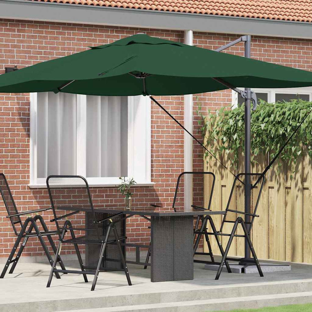 Green Cantilever Umbrella Green