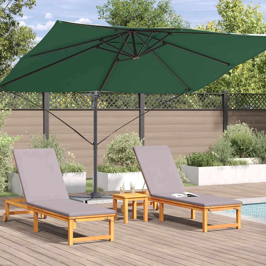 Green Cantilever Umbrella Green