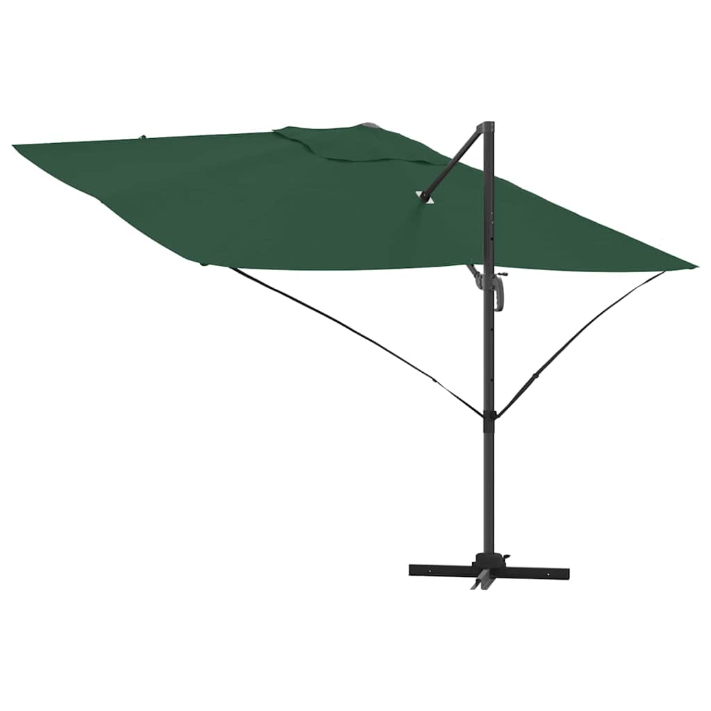 Green Cantilever Umbrella Green