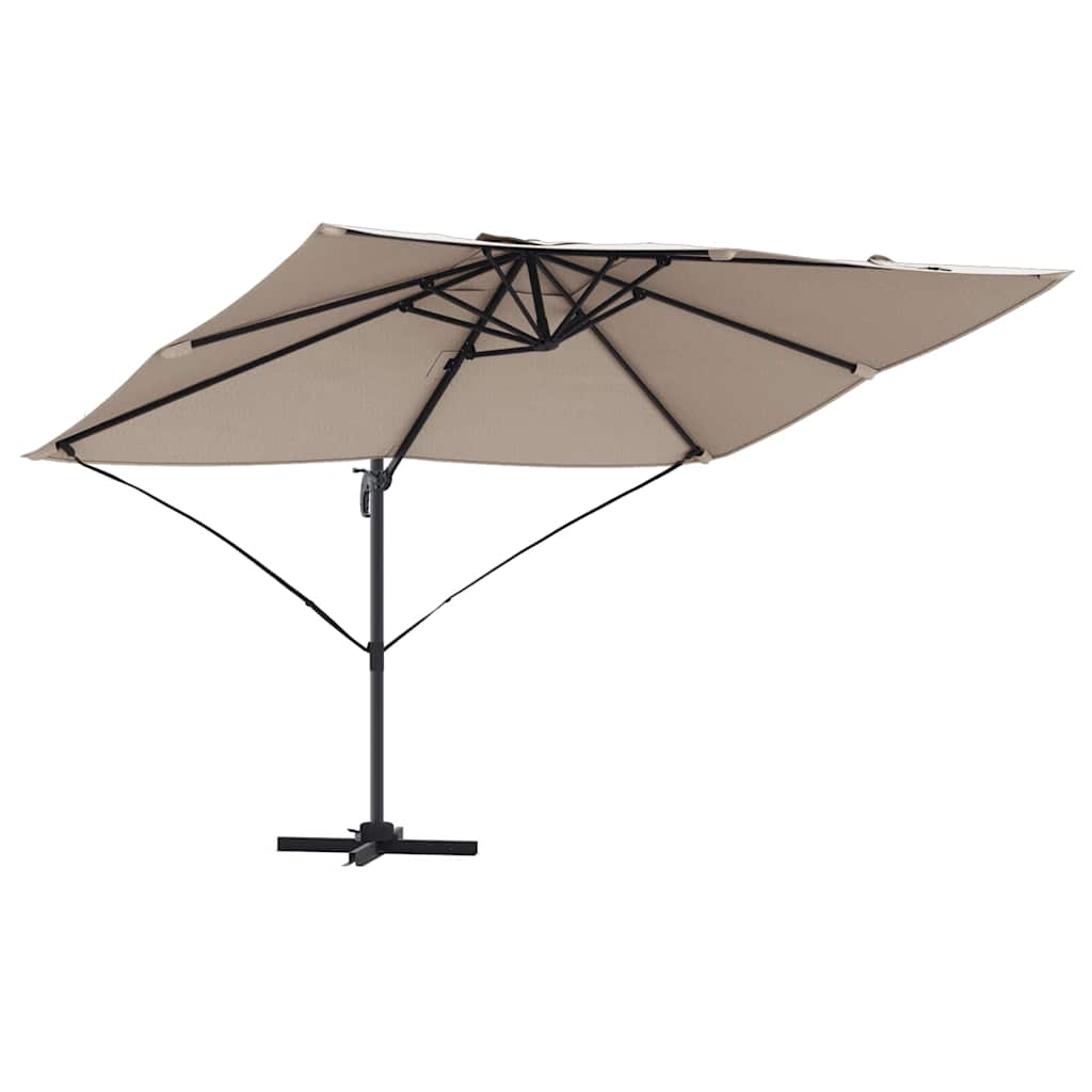 Dārza saulessargs EMBER, taupe, 351x250x260cm