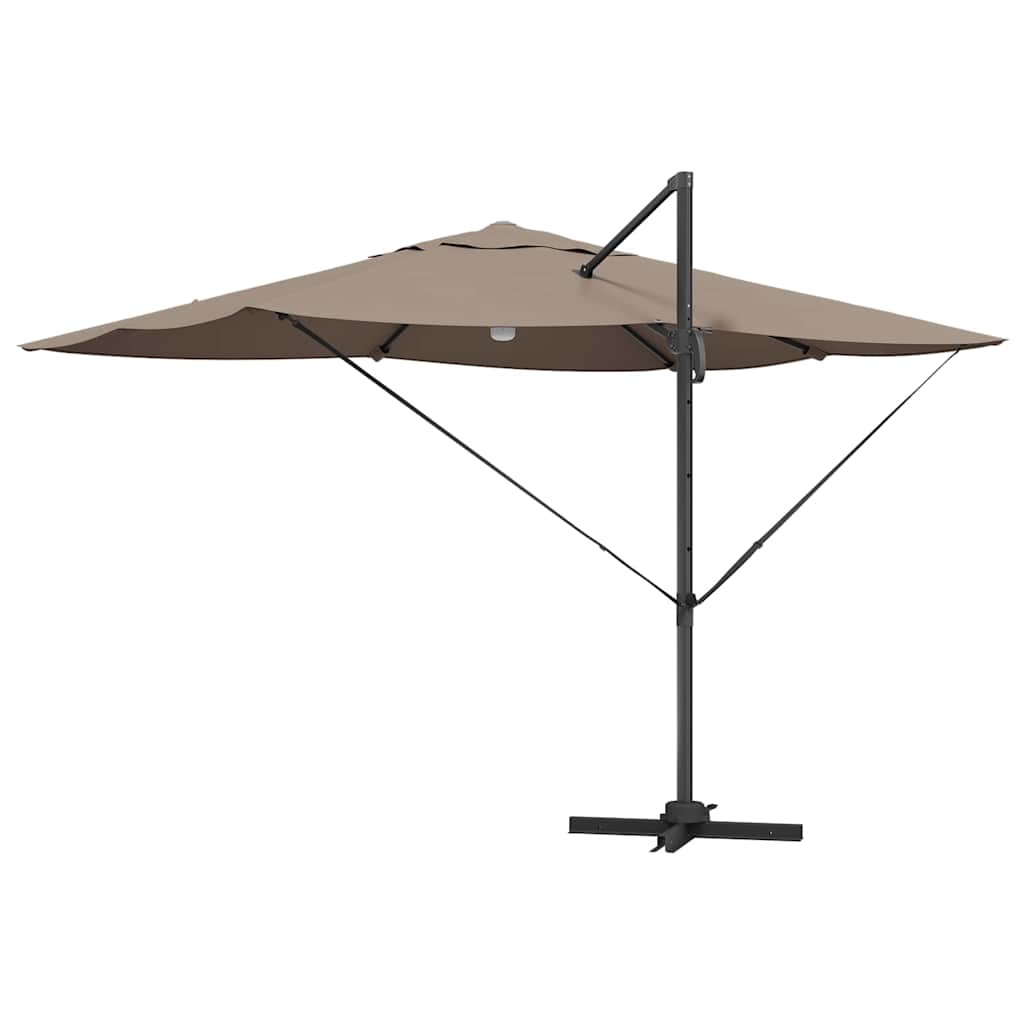 Skėtis nuo saulės Taupe 351 x 250 x 253 cm