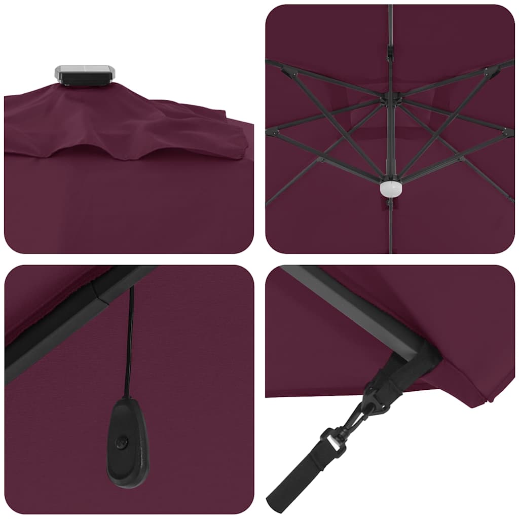 Saulessargs Bordo sarkans 351 x 250 x 253 cm