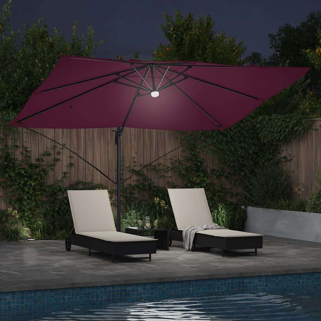 Saulessargs Bordo sarkans 351 x 250 x 253 cm