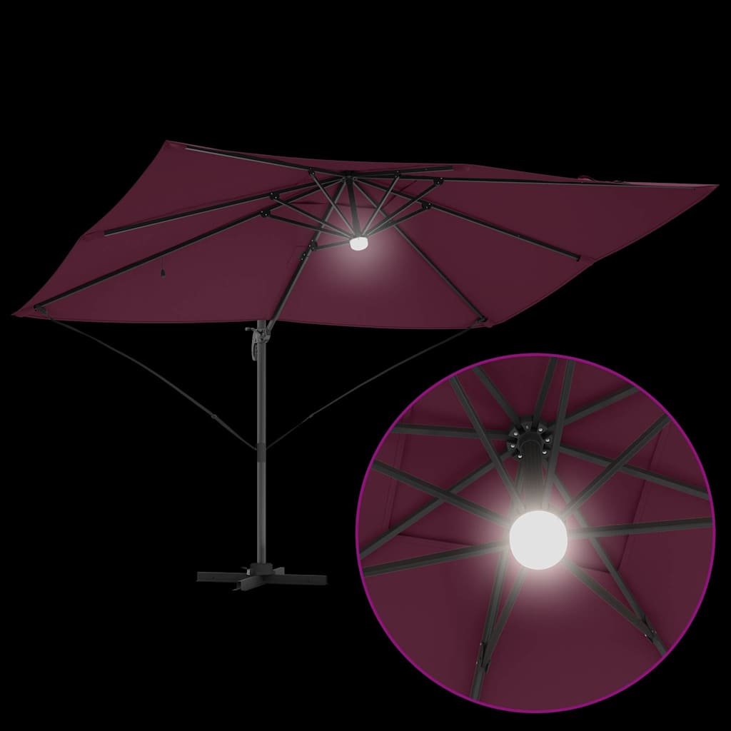 Saulessargs Bordo sarkans 351 x 250 x 253 cm