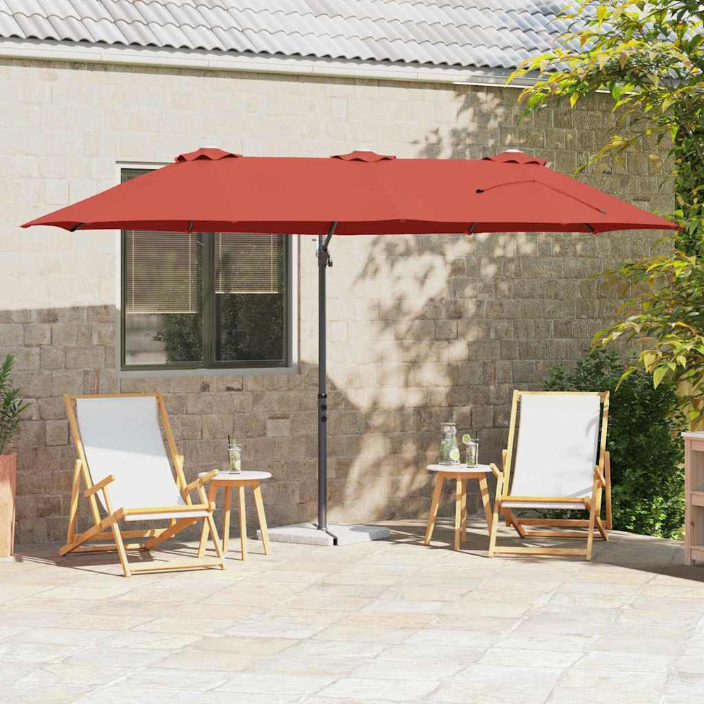 Parasol Terracotta 372 x 198 x 243 cm