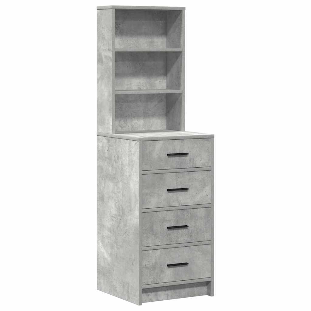 Makiažo stalas Pilka 78.5 x 41 x 135 cm Apdirbta mediena