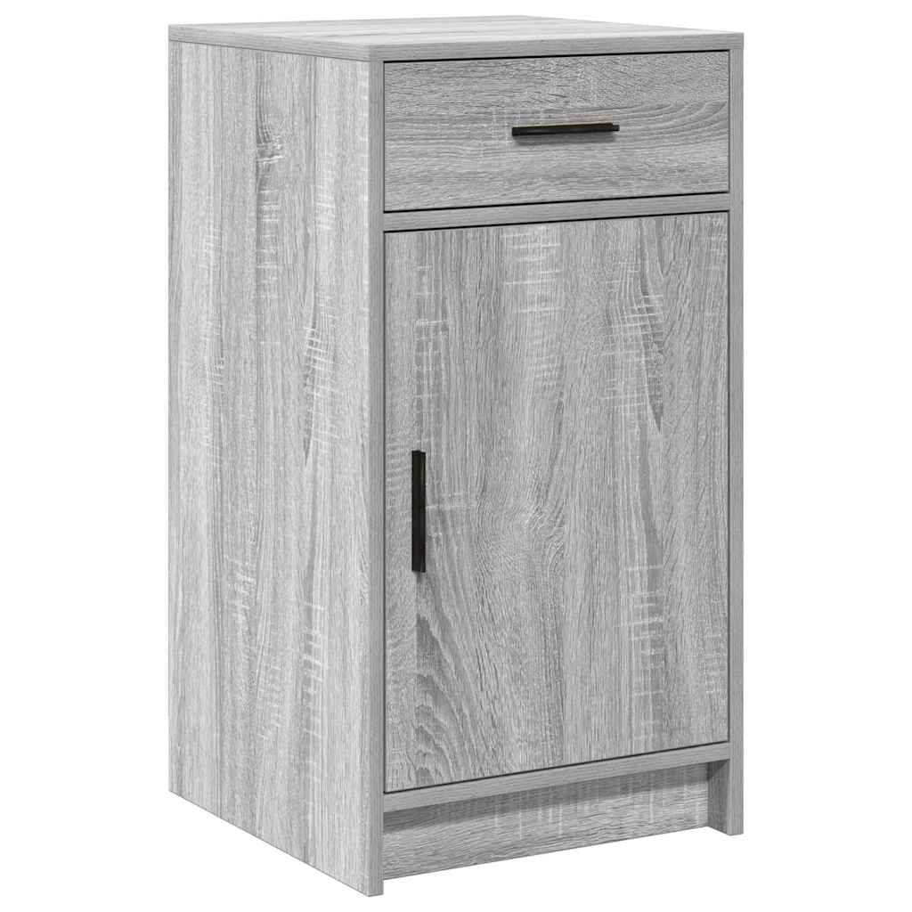 Makiažo stalas 3 pcs Pilka 40 x 41 x 75 cm Apdirbta mediena