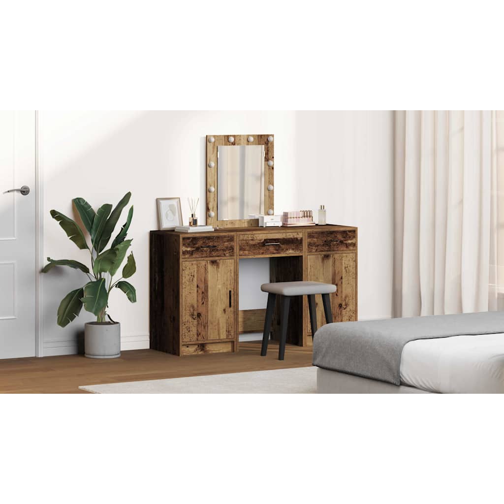 Dressing Table Brown 50 x 41 x 135 cm Engineered Wood