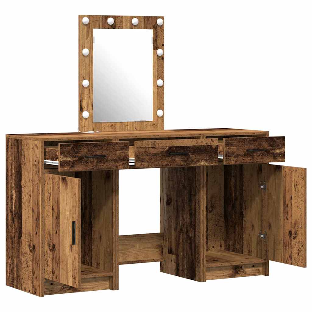 Dressing Table Brown 50 x 41 x 135 cm Engineered Wood