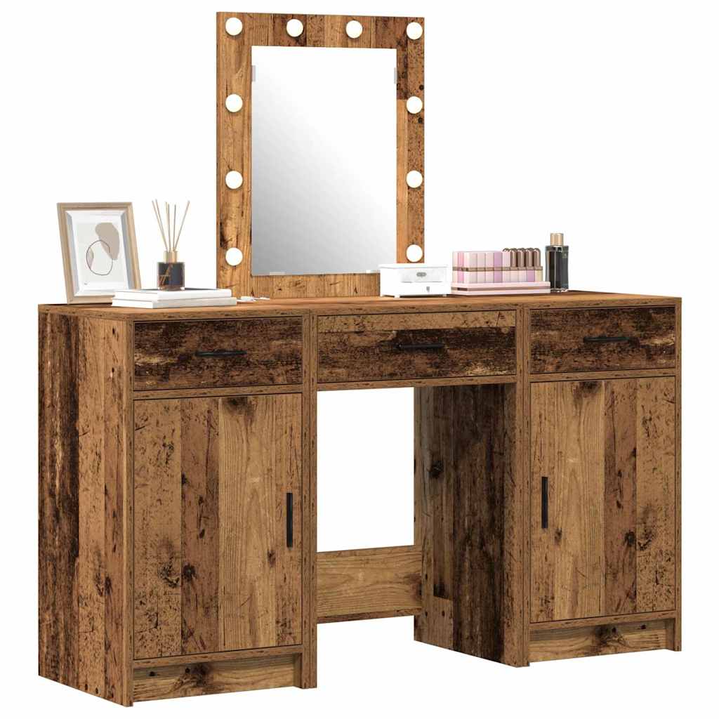 Dressing Table Brown 50 x 41 x 135 cm Engineered Wood