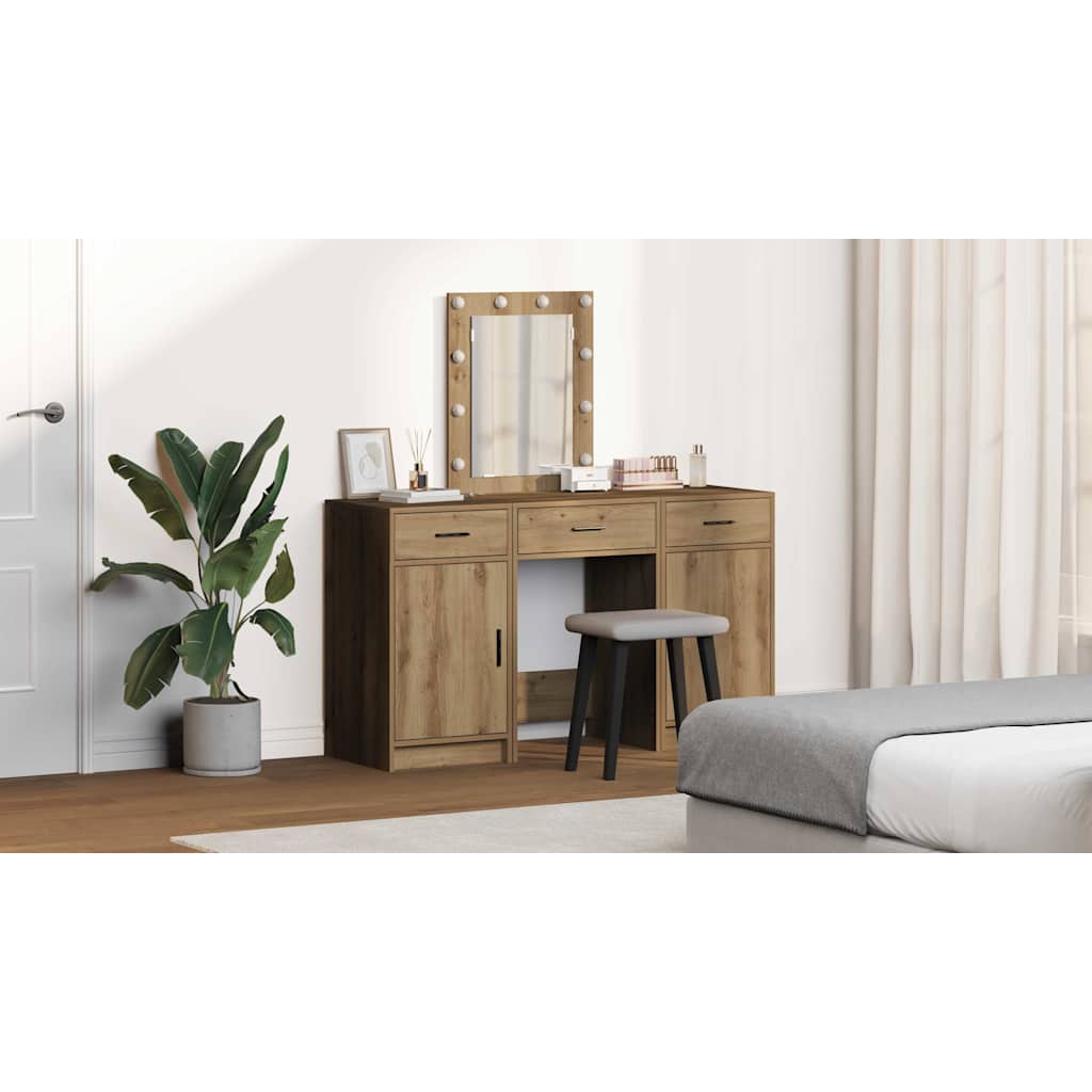 Dressing Table Brown 50 x 41 x 135 cm Engineered Wood