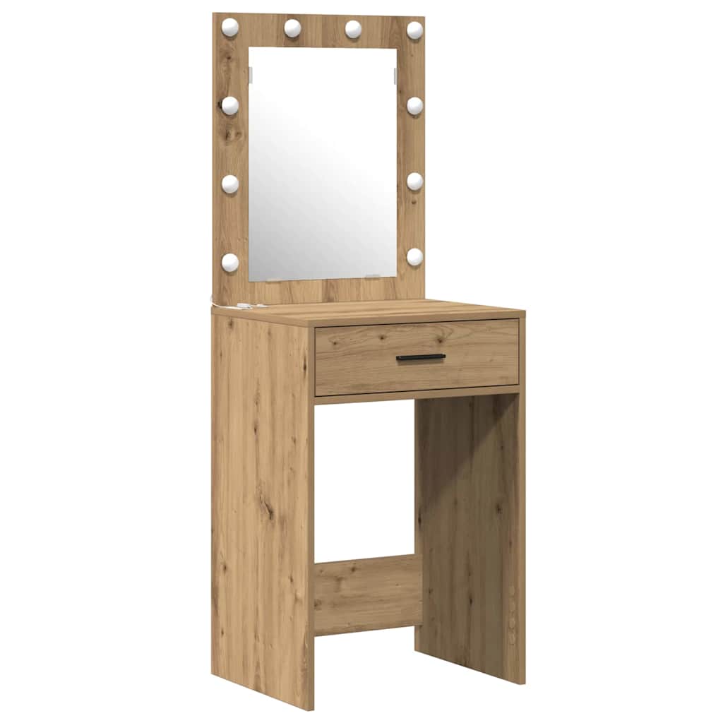 Dressing Table Brown 50 x 41 x 135 cm Engineered Wood